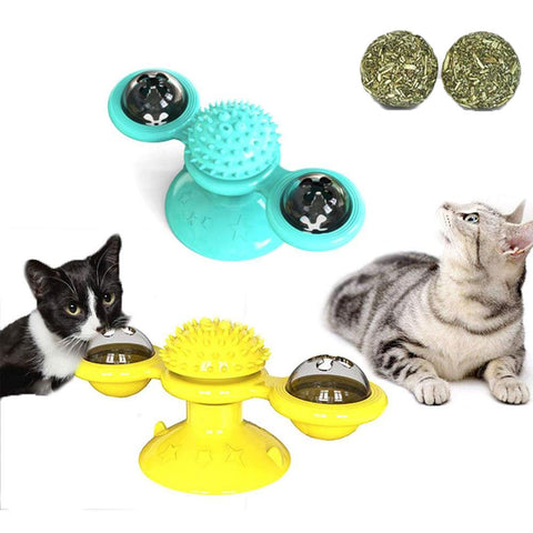Cat Puzzle Windmill Toys